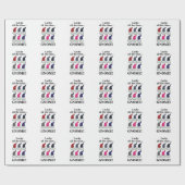 Christmas Gnomes Xmas Lucky ラッピングペーパー (フラット)