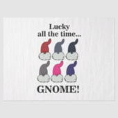 Christmas Gnomes Xmas Lucky 薄葉紙 (正面)