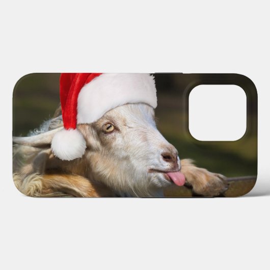 Christmas Goat Case-Mate iPhoneケース (裏面 (横))