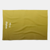 Christmas Gold キッチンタオル (横)