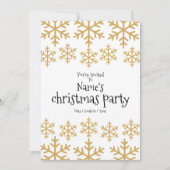 Christmas Gold Party シーズンカード (正面)