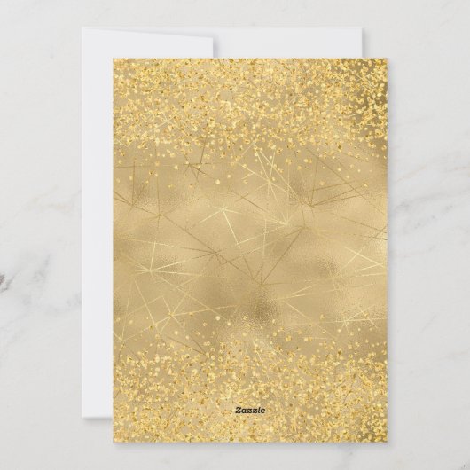 Christmas Gold Party シーズンカード (裏面)