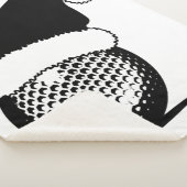 Christmas Golf Ball with Santa Hat シェルパブランケット (3/4)