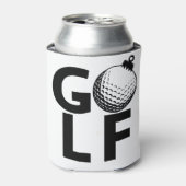 Christmas Golf Ornament 缶クーラー (缶正面)
