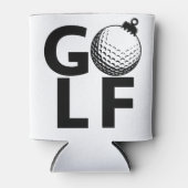 Christmas Golf Ornament 缶クーラー (正面)
