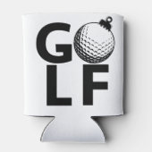 Christmas Golf Ornament 缶クーラー (裏面)