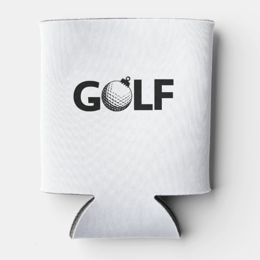 Christmas Golf Ornament Classic 缶クーラー (正面)