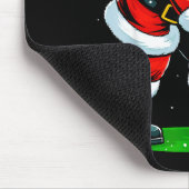 Christmas Golf Santa Golfer Xmas Funny Christmas G マウスパッド (コーナー)