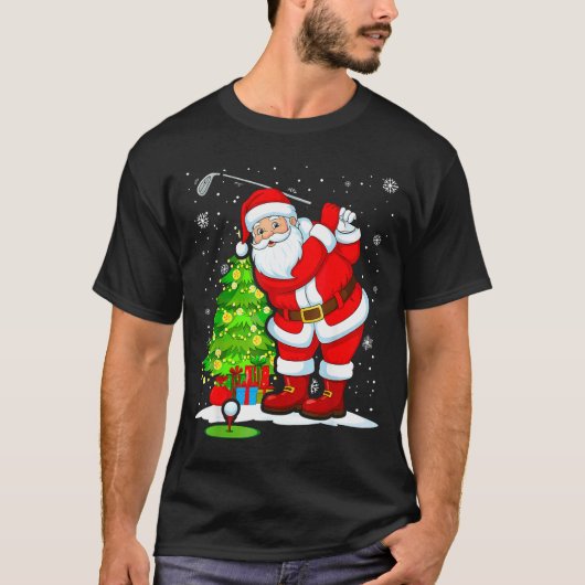 Christmas Golf Santa Golfer Xmas Funny Christmas G Tシャツ (正面)