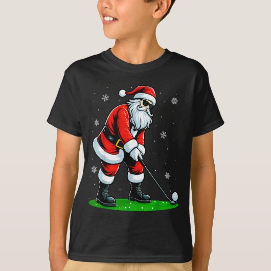 Christmas Golf Santa Golfer Xmas Funny Christmas G Tシャツ (正面)