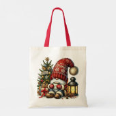 Christmas Gonk Shopping Bag トートバッグ (裏面)