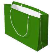 Christmas Green Festive Large Gift Bag ラージペーパーバッグ (裏面アングル)