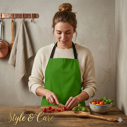 Christmas Green Holiday Cooking Kitchen Apron Gift エプロン