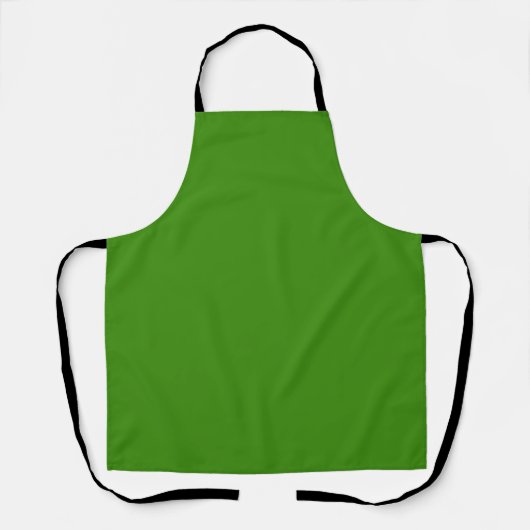 Christmas Green Kitchen Cooking Apron エプロン (正面)