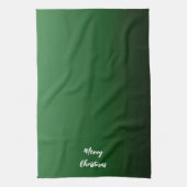 Christmas Green Kitchen Towels キッチンタオル (縦)