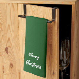 Christmas Green Kitchen Towels キッチンタオル