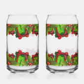 Christmas Greenery & Presents: Magical Holiday ガラス缶 (左)