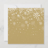 Christmas Greenery Wreath Elegant Modern Chic シーズンカード (裏面)