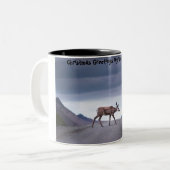 Christmas Greetes my Hunter Gatherer ツートーンマグカップ (正面左)