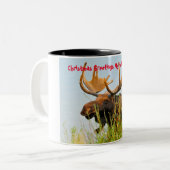 Christmas Greetes my Hunter Gatherer ツートーンマグカップ (正面左)