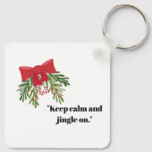 Christmas Greeting キーホルダー (裏面)