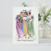 Christmas Greeting A Right Merrie Christmas 招待状 (スタンド正面)