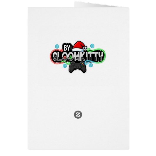 Christmas Greeting Card (裏面)