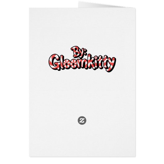 Christmas Greeting Card (裏面)