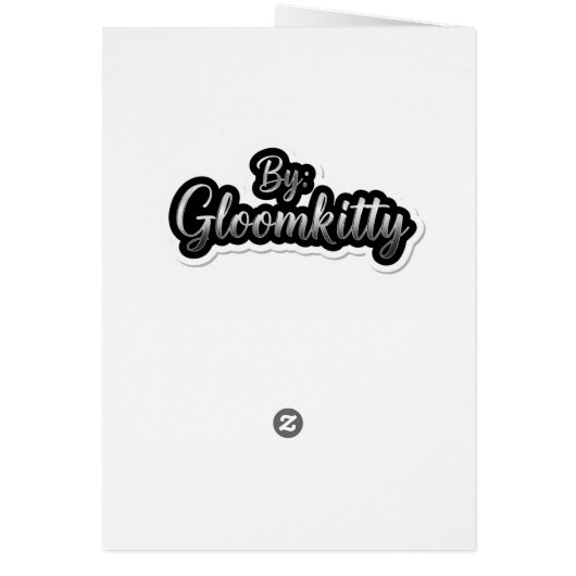 Christmas Greeting Card (裏面)