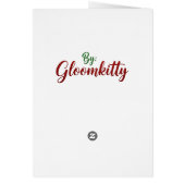 Christmas Greeting Card (裏面)