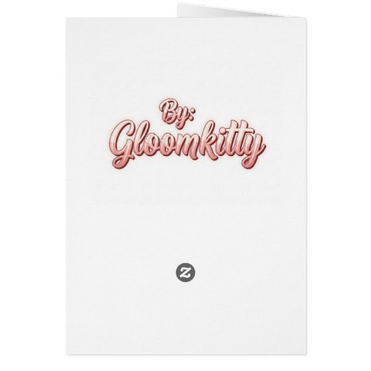 Christmas Greeting Card (裏面)