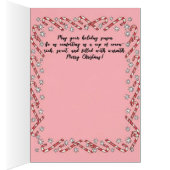 Christmas Greeting Card (内側 (右))