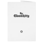 Christmas Greeting Card (裏面)