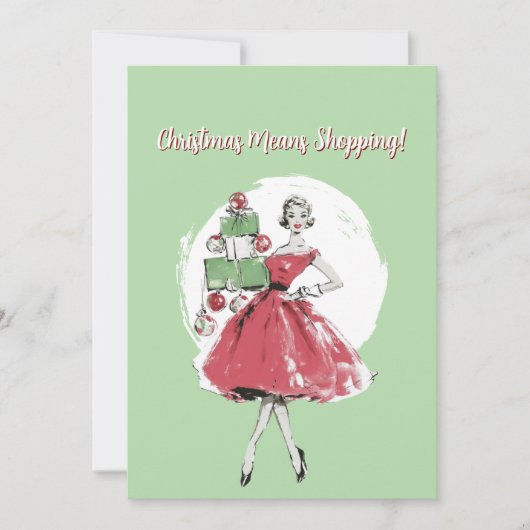 Christmas Greeting Card シーズンカード (正面)