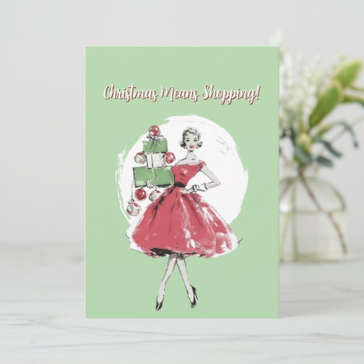Christmas Greeting Card シーズンカード (スタンド正面)