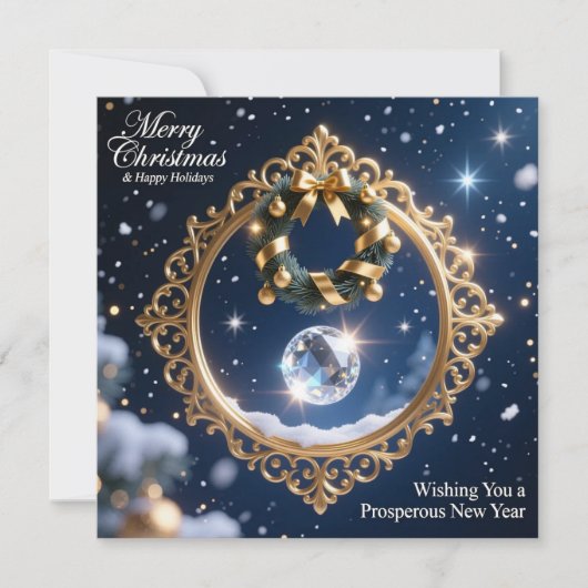 Christmas Greeting Card シーズンカード (正面)