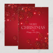 Christmas Greeting Card シーズンカード (正面/裏面)