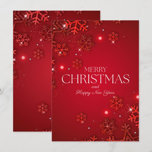 Christmas Greeting Card シーズンカード (正面/裏面)