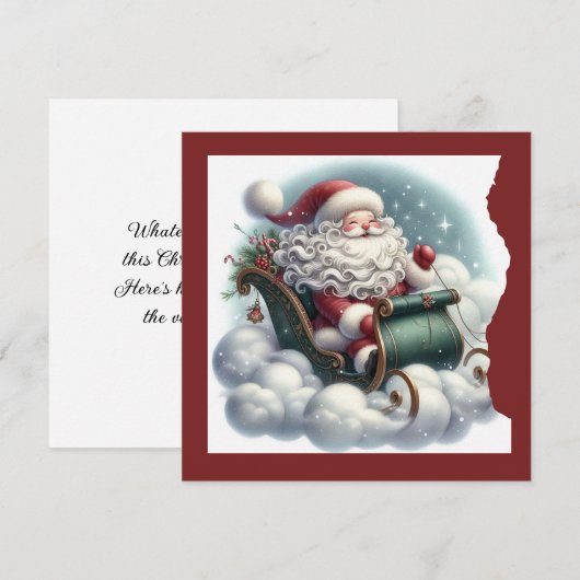 Christmas Greeting Card シーズンカード (正面/裏面)