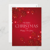 Christmas Greeting Cards Set シーズンポストカード (正面/裏面)
