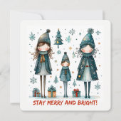 Christmas Greeting Postcard シーズンカード (正面)