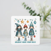 Christmas Greeting Postcard シーズンカード (スタンド正面)