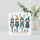 Christmas Greeting Postcard シーズンカード (スタンド正面)