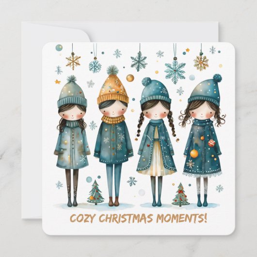 Christmas Greeting Postcard シーズンカード (正面)