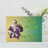 Christmas Greeting with beautiful party  シーズンカード (スタンド正面)