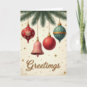Christmas Greetings Card カード (正面)