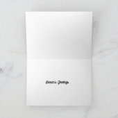 Christmas Greetings Card シーズンカード (内部)