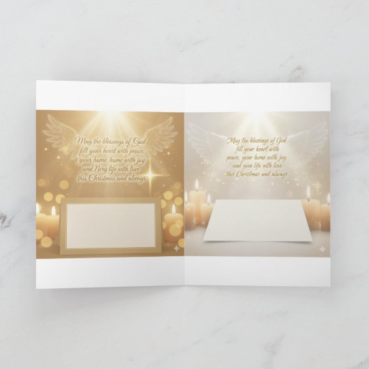 Christmas greetings  card シーズンカード (内部)