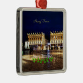 Christmas Greetings from Nancy, France メタルオーナメント (右)