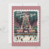 Christmas Greetings from New York Holiday Card シーズンカード (正面)
